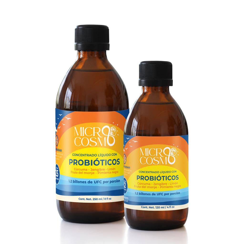 Microcosmo Cúrcuma – Concentrado Líquido con Probióticos Vivos