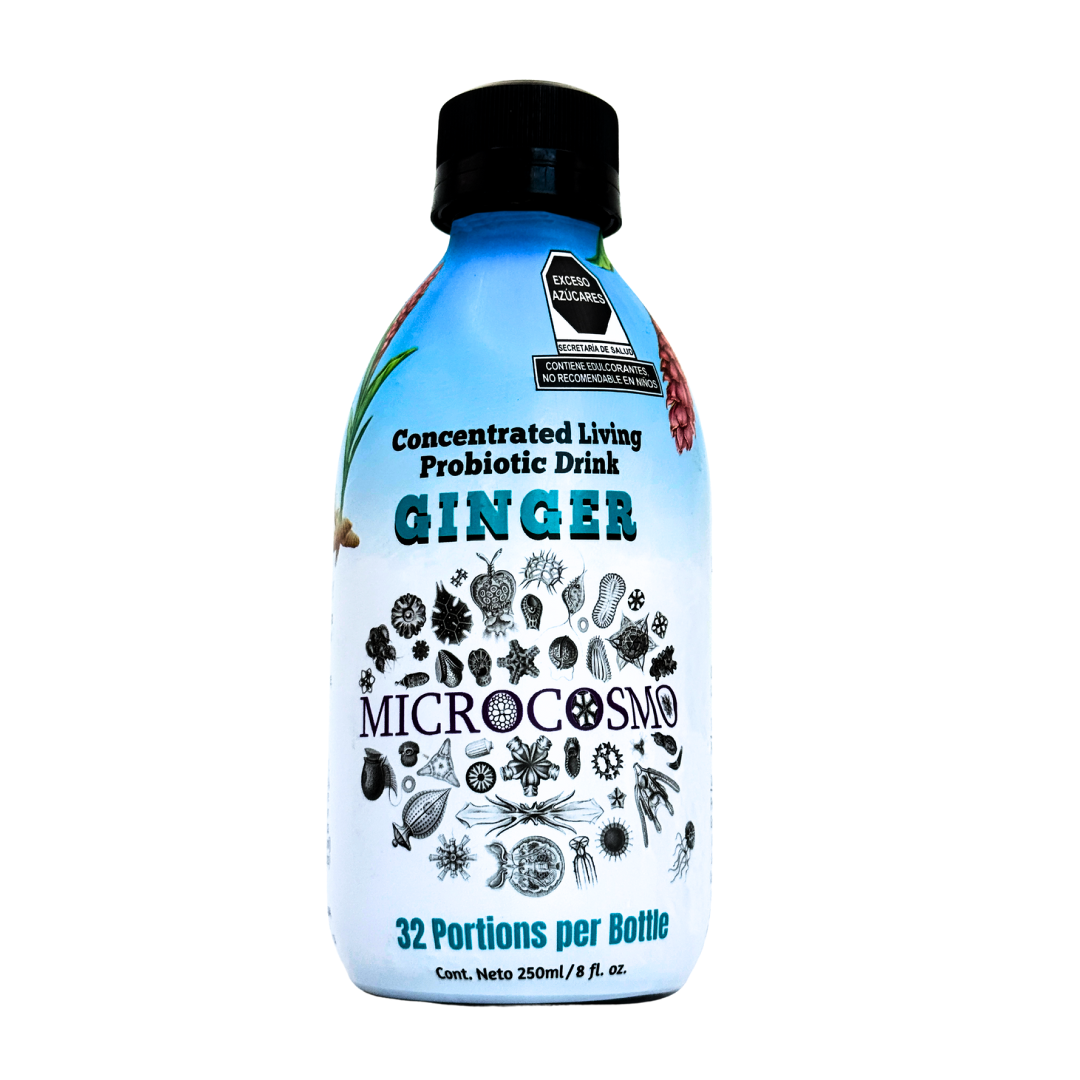 Living Liquid Ginger Probiotic 250ml 8oz