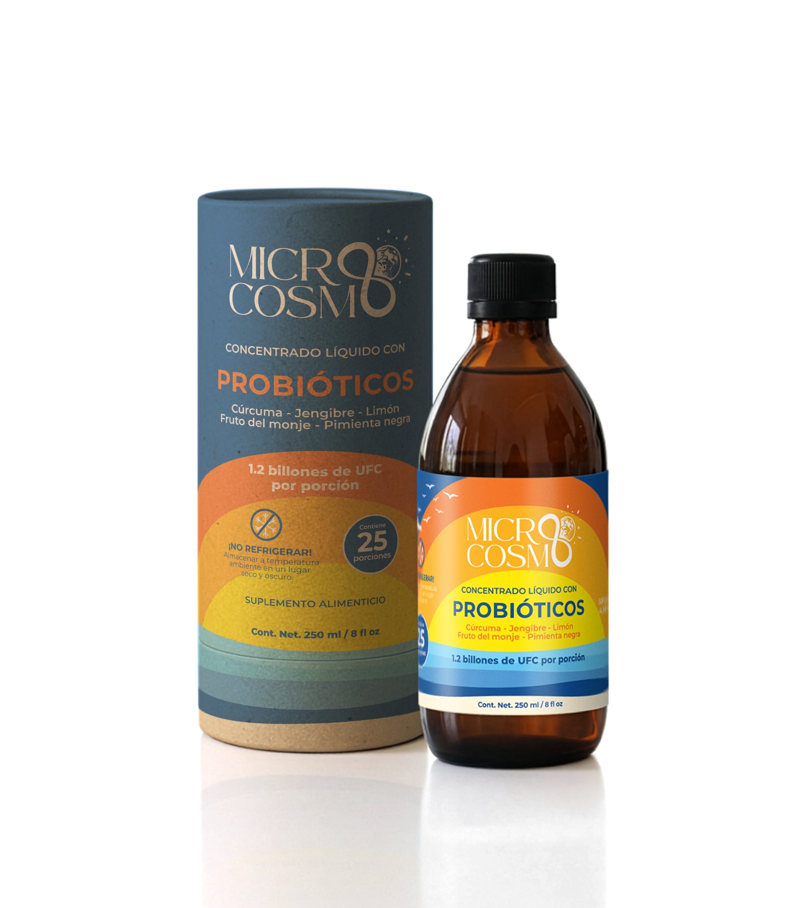 Microcosmo Cúrcuma – Concentrado Líquido con Probióticos Vivos